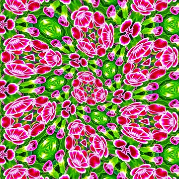 Artwork thumbnail, Sweet William Pattern by Patternflower