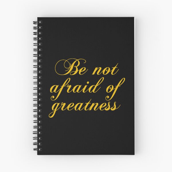 Item preview, Be Not Afraid Of Greatness - Shakespeare designed and sold by PhiloJourney.
