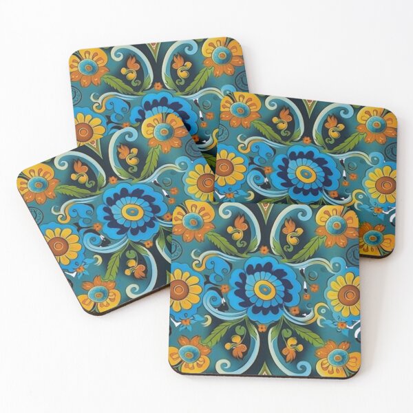 Item preview, Norwegian Blue Telemark Rosemaling designed and sold by bestsalernow.