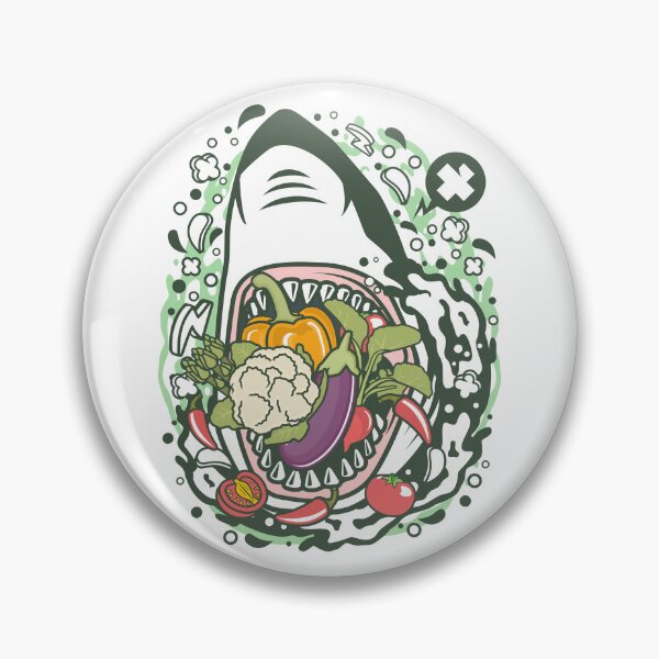 Item preview, Shark Vegetables designed and sold by LocalCreative.