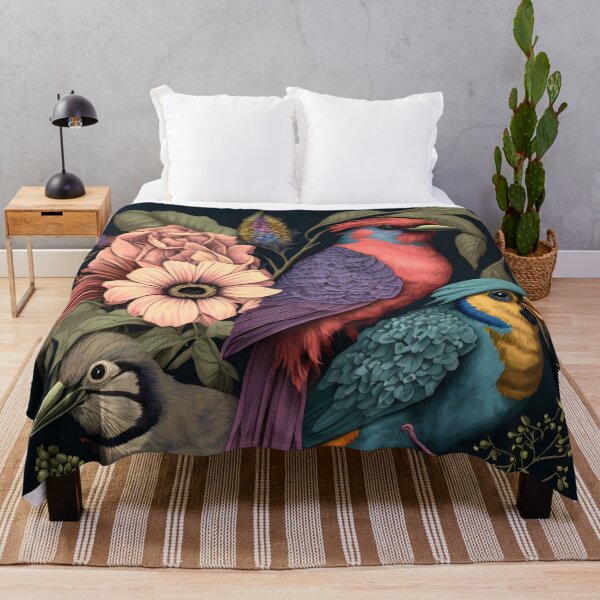 Item preview, Botanical Art, Boho Exotica, Nature garden and bird designed and sold by MonkStudio.
