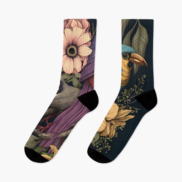 Item preview, Botanical Art, Boho Exotica, Nature garden and bird designed and sold by MonkStudio.