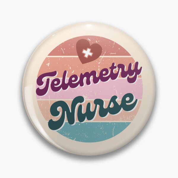 Item preview, Telemetry Nurses | Telemetry Nursing | Retro Design | Nursing Specialty designed and sold by DesignsRN.