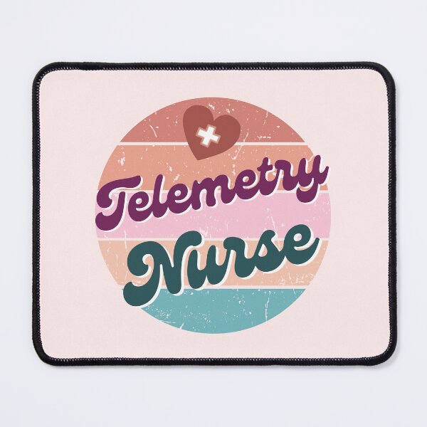 Item preview, Telemetry Nurses | Telemetry Nursing | Retro Design | Nursing Specialty designed and sold by DesignsRN.