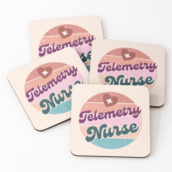 Item preview, Telemetry Nurses | Telemetry Nursing | Retro Design | Nursing Specialty designed and sold by DesignsRN.