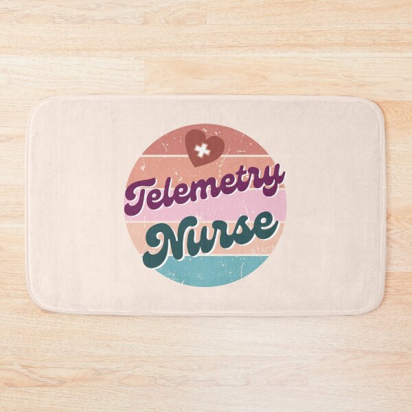 Item preview, Telemetry Nurses | Telemetry Nursing | Retro Design | Nursing Specialty designed and sold by DesignsRN.