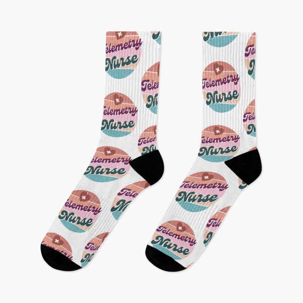 Item preview, Telemetry Nurses | Telemetry Nursing | Retro Design | Nursing Specialty designed and sold by DesignsRN.