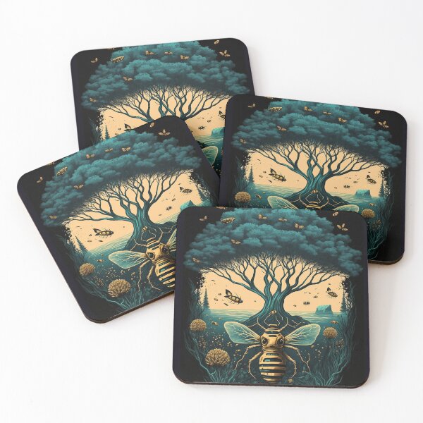 Item preview, Save the Bees Protect the Trees Clean the Ocean designed and sold by ArtfulDelights.