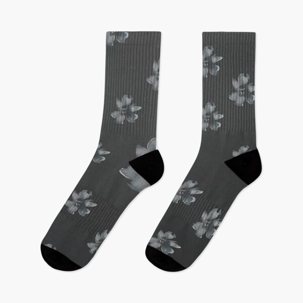 Item preview, Grey floral design designed and sold by Ramyopam  Hongchui.