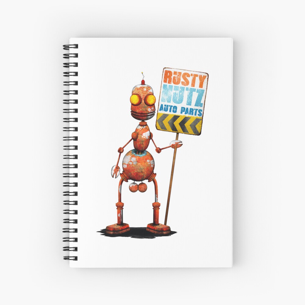 Item preview, Spiral Notebook designed and sold by shawshoni.