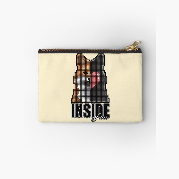Item preview, Inside of me heart fox digital pixel art Minecraft design designed and sold by SetthaSK.