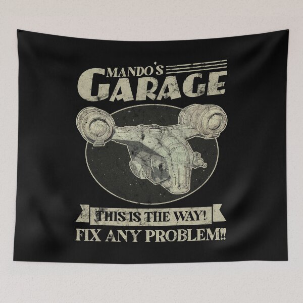 Item preview, Mando's Garage designed and sold by nildishadinm.