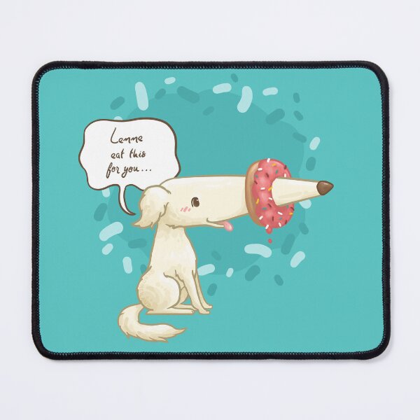 Item preview, Donut Through a Borzoi Dog Nose designed and sold by Khotekmei.