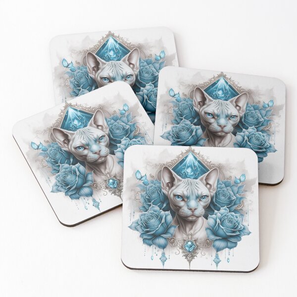 Item preview, Sphynx And Roses designed and sold by Nocturne  Paws.