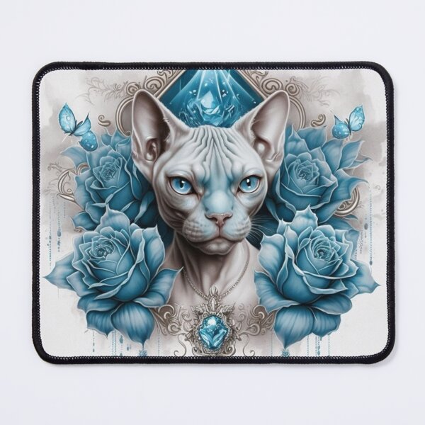 Item preview, Sphynx And Roses designed and sold by Nocturne  Paws.
