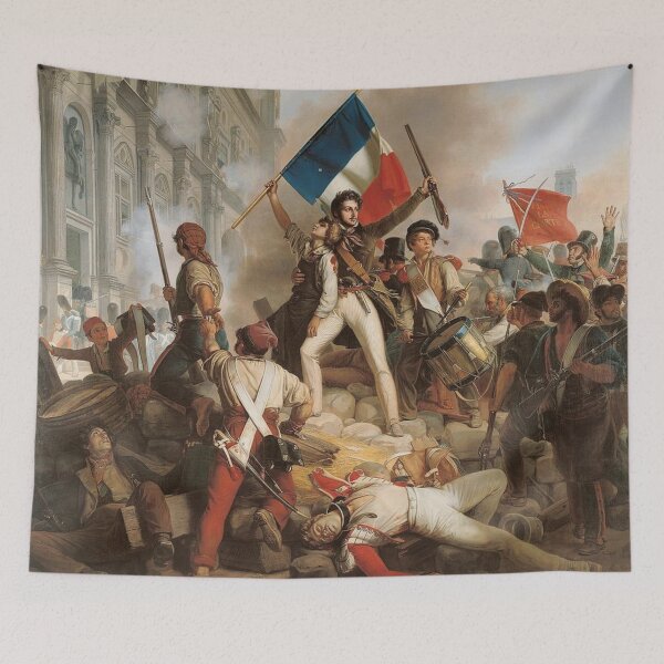 Aperçu de l'œuvre Se battre à l'Hôtel De Ville par Jean Victor Schnetz créée et vendue par romeobravado.
