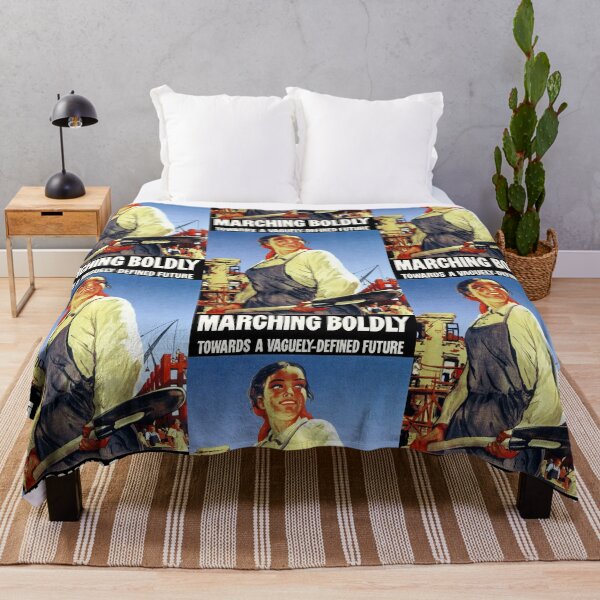 Item preview, Marching Boldly Towards A Vaguely-Defined Future designed and sold by Good-Looking Corpse.