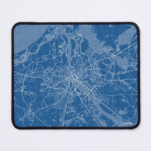Item preview, Mapa de la ciudad de Riga de Letonia - Blueprint designed and sold by deMAP.