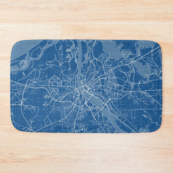 Item preview, Riga City Map of Latvia - Blueprint designed and sold by deMAP.