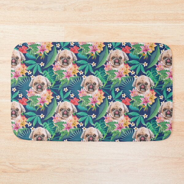 Item preview, Tropical Gold Red Silver Shih Tzu 7 designed and sold by lulupetart.