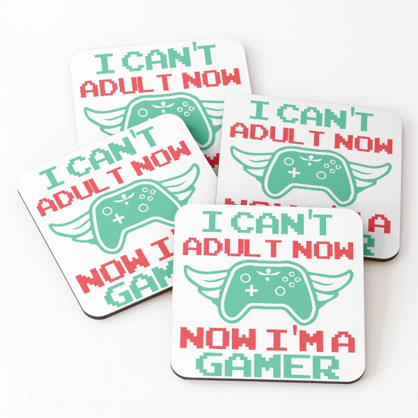 Item preview, I can't adult now Now I'm a Gamer designed and sold by Vividy.
