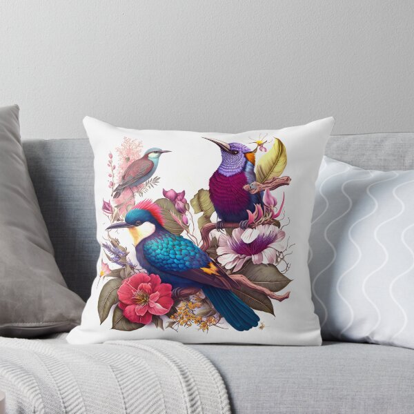 Item preview, Botanical Art, Boho Exotica, Nature garden and bird designed and sold by MonkStudio.