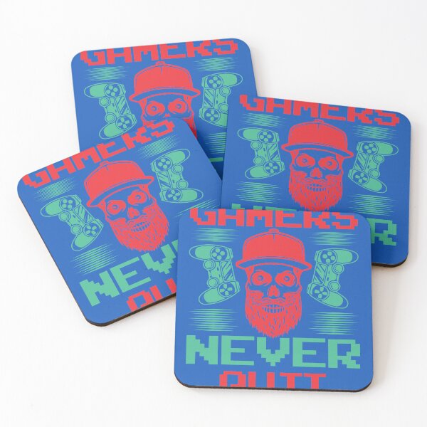 Item preview, Gamers Never Quit designed and sold by Vividy.