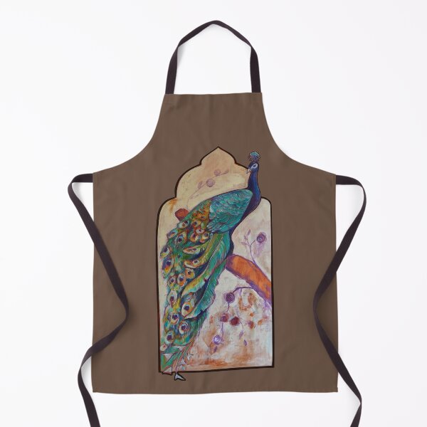 Item preview, exotic bird, peacock, hand painted designed and sold by Hennagirl.