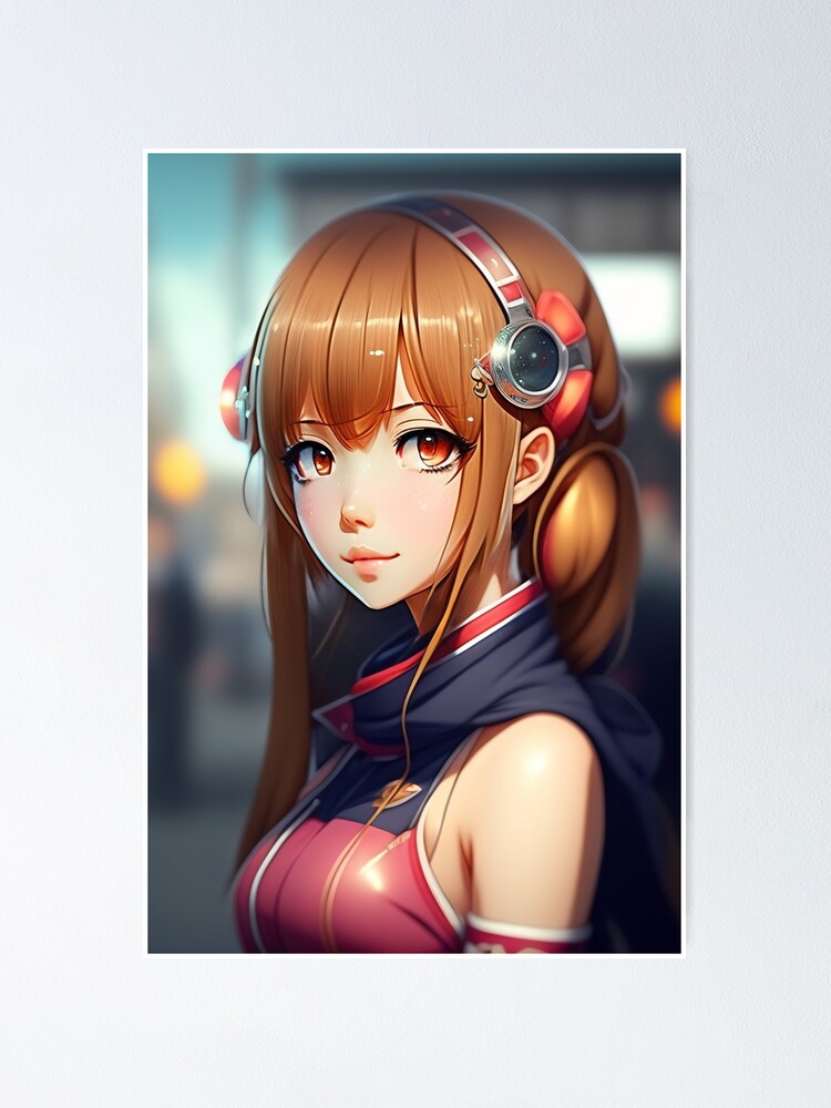 Japanese Anime Girl Headphones Punk Kawaii Manga Jigsaw Puzzle for Sale by  perfectpresents