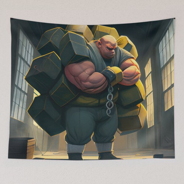 Item preview, Weighted Down Digital Painting designed and sold by CodeAndColors.