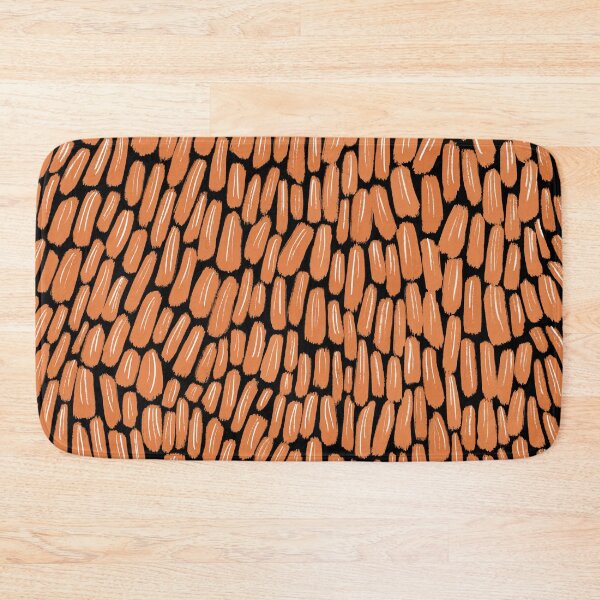 Item preview, Paint Brush Strokes Pattern_Orange designed and sold by DeStract.