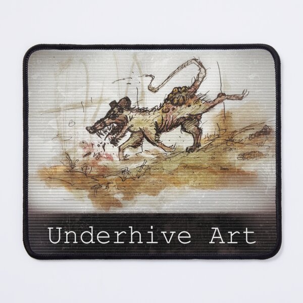 Item preview, Rotting Rat Catcher logo designed and sold by Underhive-Art.