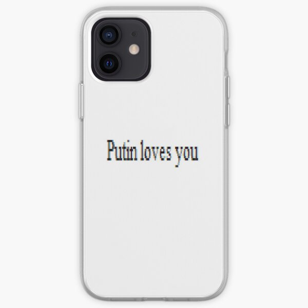 Putin loves you, #PutinLovesYou, #Putin, #loves, #you, politics, #politics iPhone Soft Case