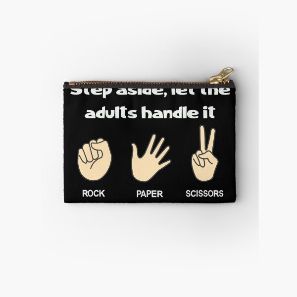 Item preview, Step aside, lets the adults handle it with Rock, Scissors, Paper Hands Design designed and sold by ElLocoMus.