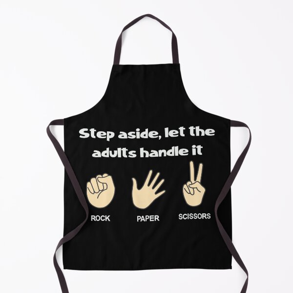 Item preview, Step aside, lets the adults handle it with Rock, Scissors, Paper Hands Design designed and sold by ElLocoMus.