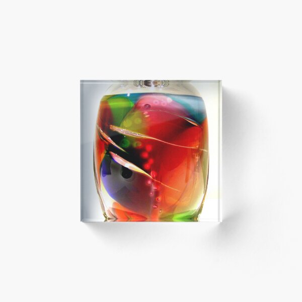 Fancy Glass Acrylic Block
