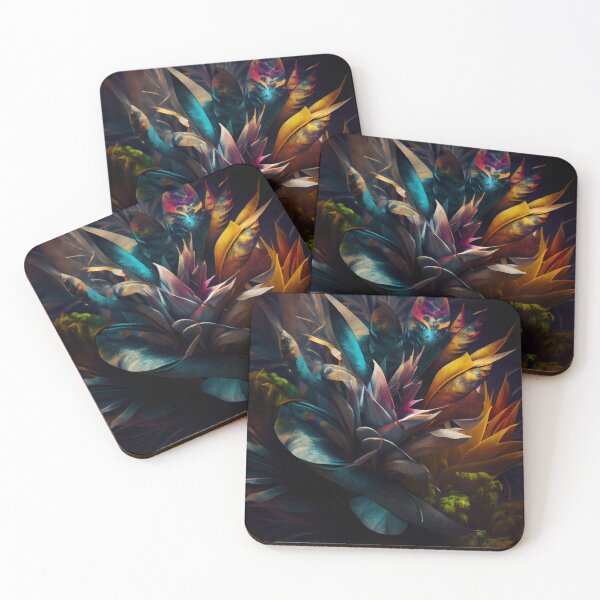 Item preview, Turbulent Textured Exotica Digital Painting designed and sold by CodeAndColors.