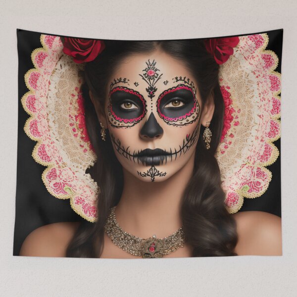 Item preview, Dia de los Muertos - La Catrina as a cultural heritage of Mexico designed and sold by ArtCreator2023.