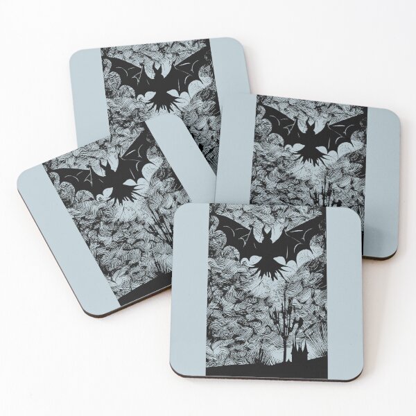 Item preview, Gothic bats (#01) designed and sold by SolidEarthArt.