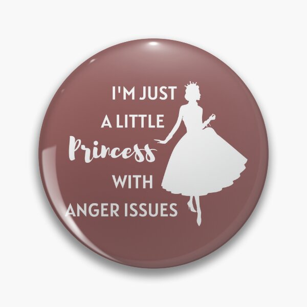 Item preview, i'm just a little princess with anger issues (dark ver.) designed and sold by ohleeve.