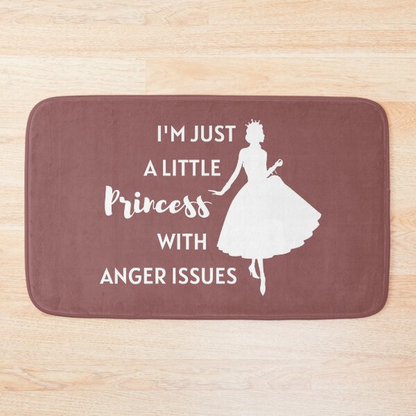 Item preview, i'm just a little princess with anger issues (dark ver.) designed and sold by ohleeve.
