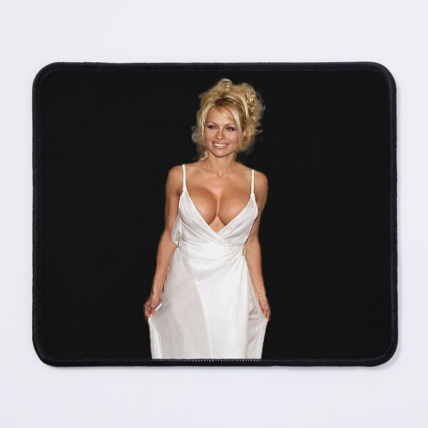 Item preview, Vintage Pamela Anderson in white dress designed and sold by Designs by Sean Z.