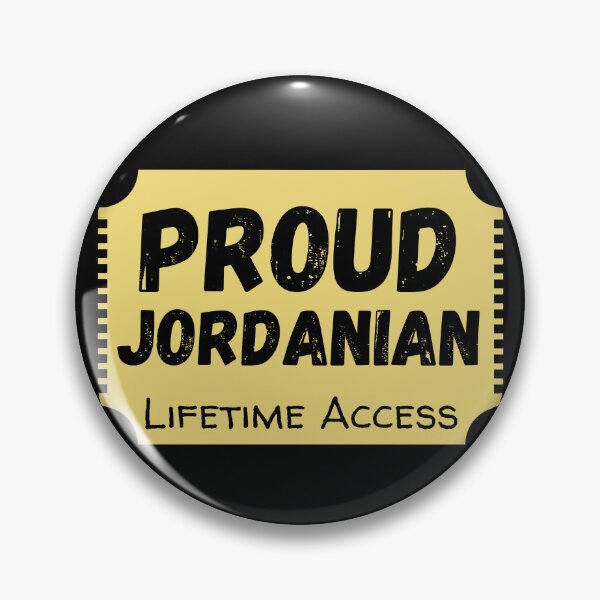 Item preview, Proud Jordanian designed and sold by ArabicMerch.