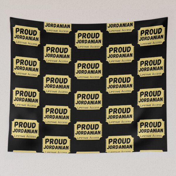 Item preview, Proud Jordanian designed and sold by ArabicMerch.