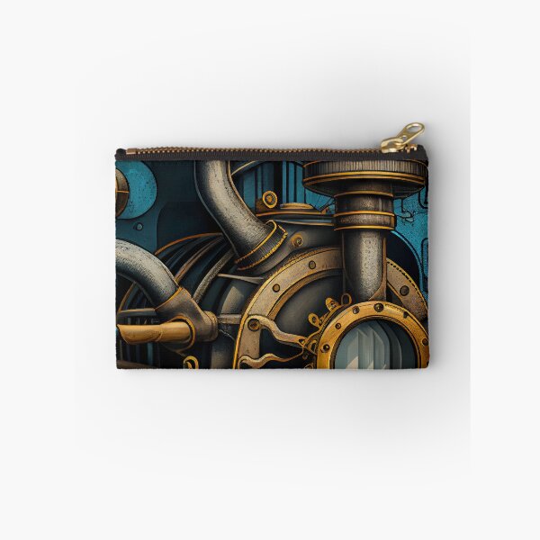 Item preview, Enchanted Bold Industrial Pattern Digital Painting designed and sold by CodeAndColors.