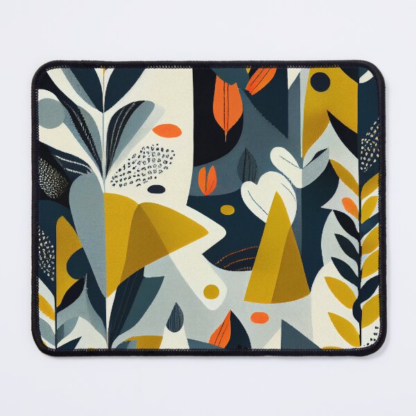 Item preview, Thick Semi Abstract Scandinavian Pattern Digital Painting designed and sold by CodeAndColors.