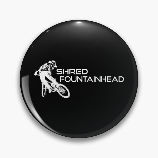 Item preview, Shred Fountainhead Virginia Mountain Biking designed and sold by Esskay Designs.