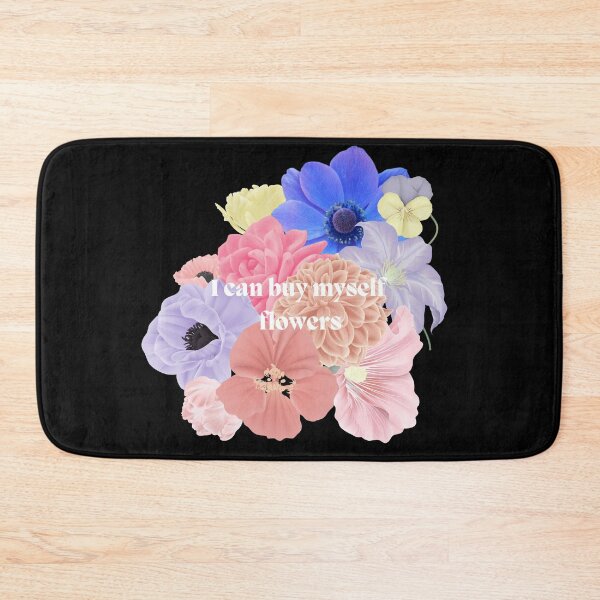 Item preview, I can buy myself flowers design, pastel flowers design designed and sold by BloomingByL.