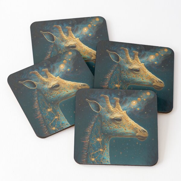 Item preview, Trippy Giraffe in the Universe designed and sold by FantasiaArts.