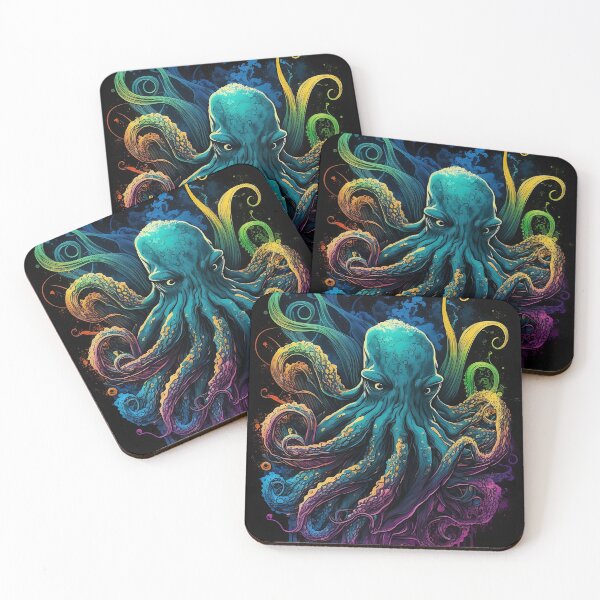 Item preview, Graphic print of an octopus designed and sold by Liseri.
